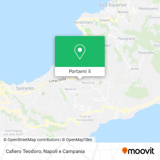 Mappa Cafiero Teodoro