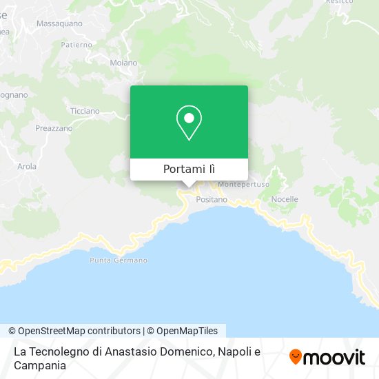 Mappa La Tecnolegno di Anastasio Domenico