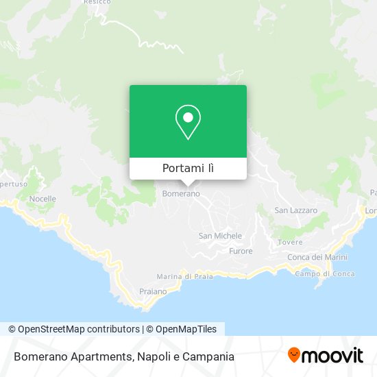 Mappa Bomerano Apartments