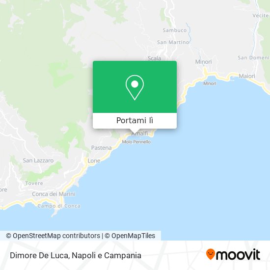Mappa Dimore De Luca