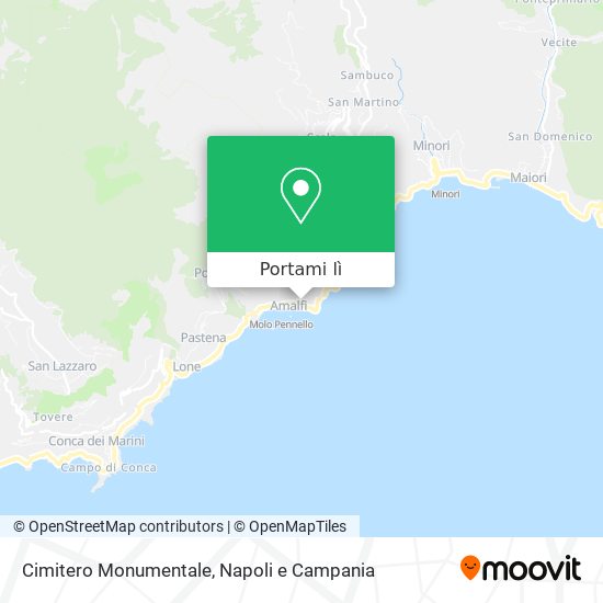 Mappa Cimitero Monumentale