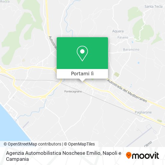 Mappa Agenzia Automobilistica Noschese Emilio