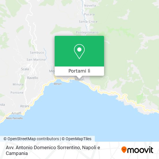 Mappa Avv. Antonio Domenico Sorrentino