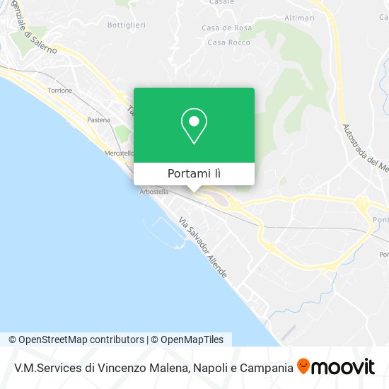 Mappa V.M.Services di Vincenzo Malena