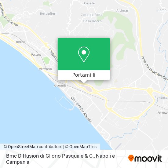Mappa Bmc Diffusion di Gliorio Pasquale & C.