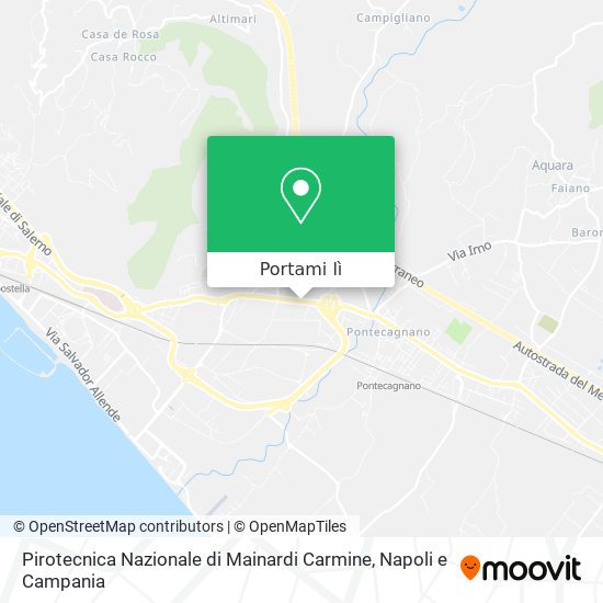 Mappa Pirotecnica Nazionale di Mainardi Carmine
