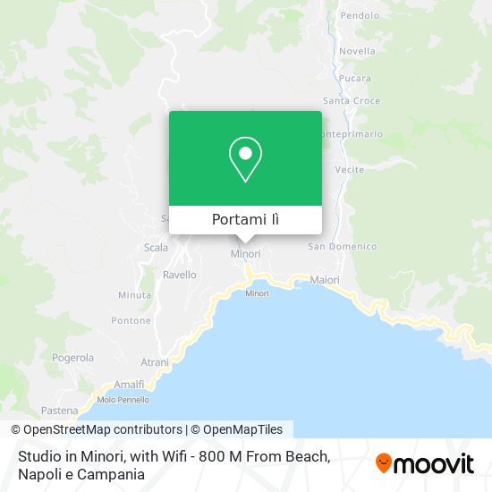 Mappa Studio in Minori, with Wifi - 800 M From Beach