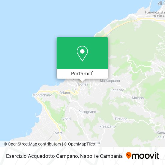 Mappa Esercizio Acquedotto Campano