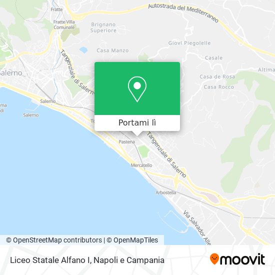 Mappa Liceo Statale Alfano I