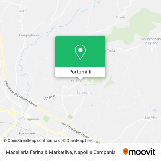 Mappa Macelleria Farina & Marketlive