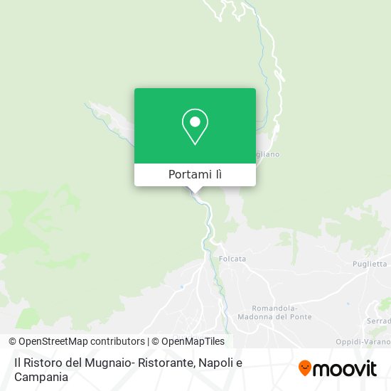 Mappa Il Ristoro del Mugnaio- Ristorante