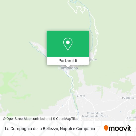 Mappa La Compagnia della Bellezza