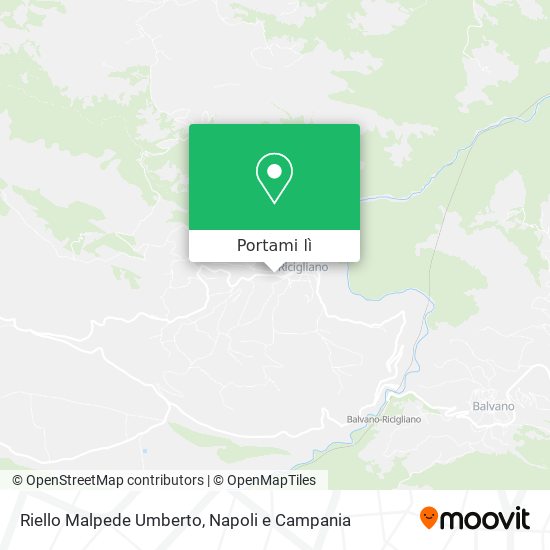 Mappa Riello Malpede Umberto