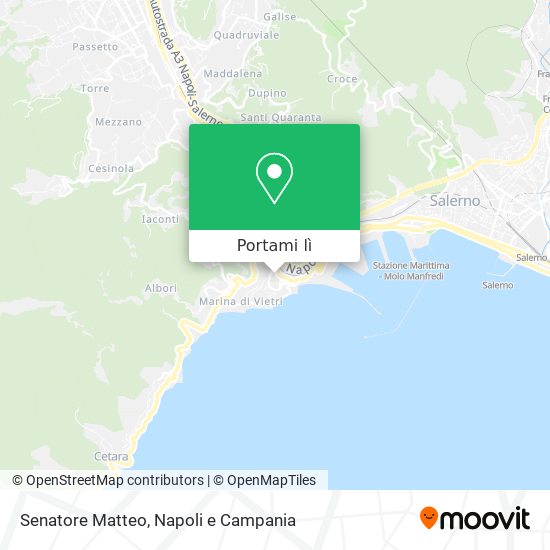 Mappa Senatore Matteo