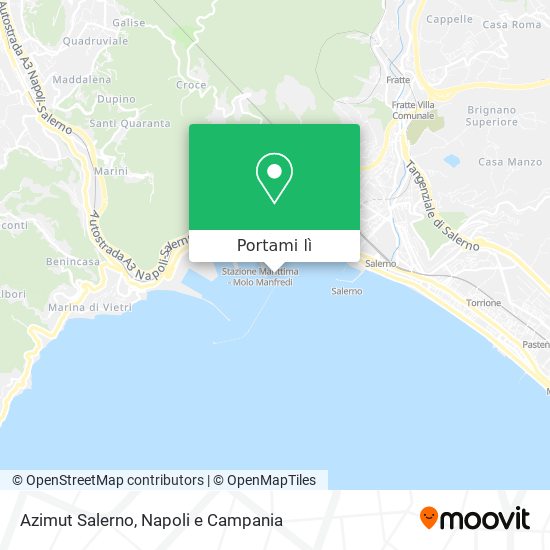 Mappa Azimut Salerno