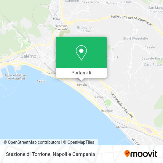 Mappa Stazione di Torrione