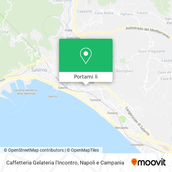 Mappa Caffetteria Gelateria l'Incontro