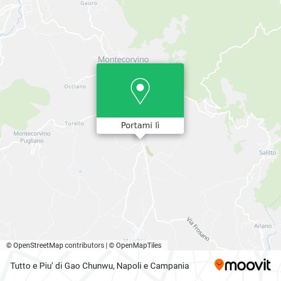 Mappa Tutto e Piu' di Gao Chunwu