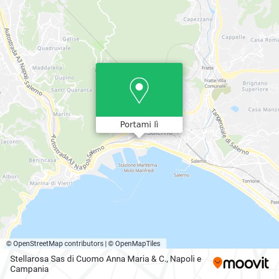 Mappa Stellarosa Sas di Cuomo Anna Maria & C.
