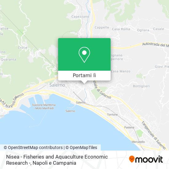 Mappa Nisea - Fisheries and Aquaculture Economic Research -