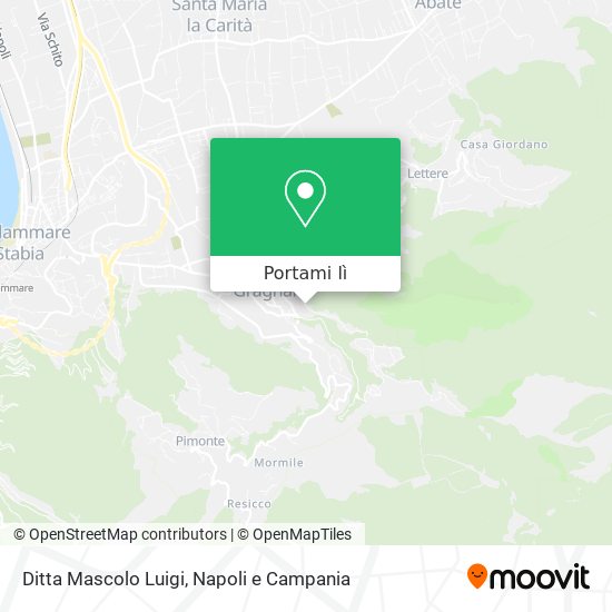 Mappa Ditta Mascolo Luigi