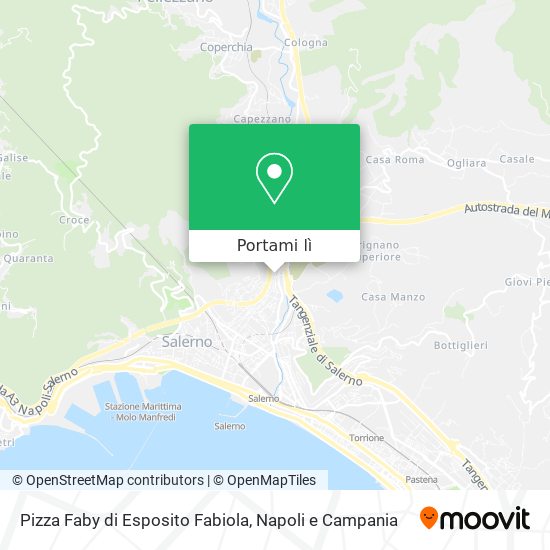Mappa Pizza Faby di Esposito Fabiola