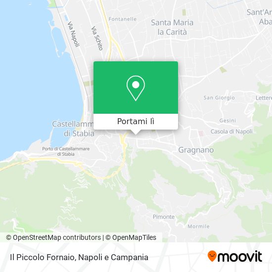 Mappa Il Piccolo Fornaio