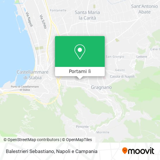 Mappa Balestrieri Sebastiano