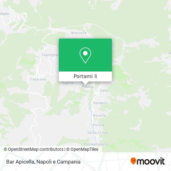 Mappa Bar Apicella