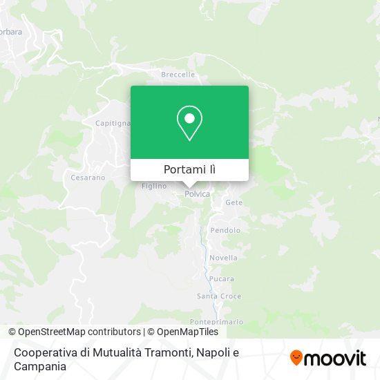 Mappa Cooperativa di Mutualità Tramonti