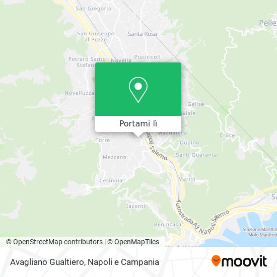 Mappa Avagliano Gualtiero