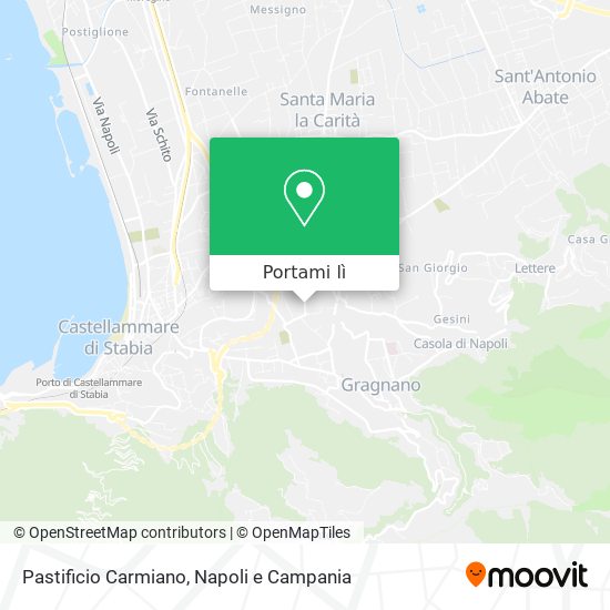 Mappa Pastificio Carmiano