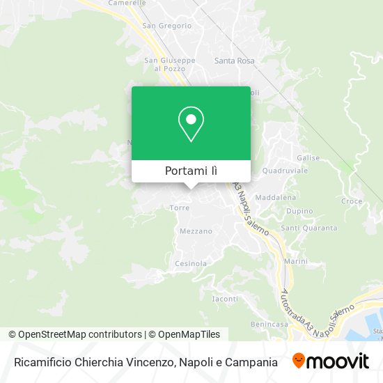 Mappa Ricamificio Chierchia Vincenzo