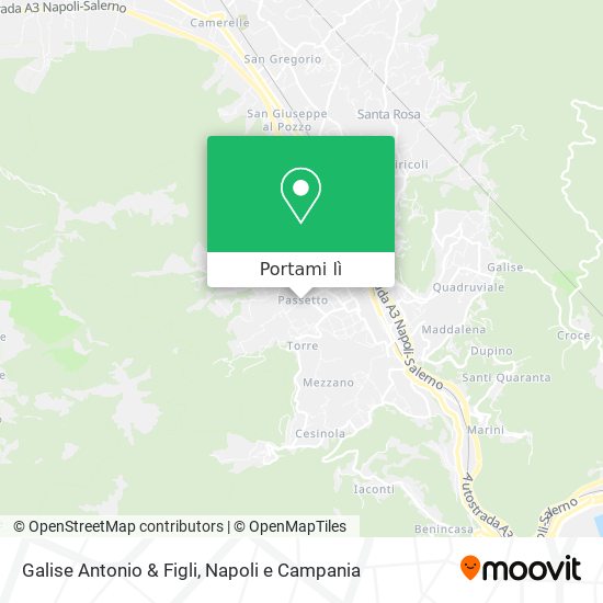 Mappa Galise Antonio & Figli