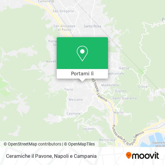 Mappa Ceramiche il Pavone