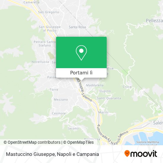 Mappa Mastuccino Giuseppe