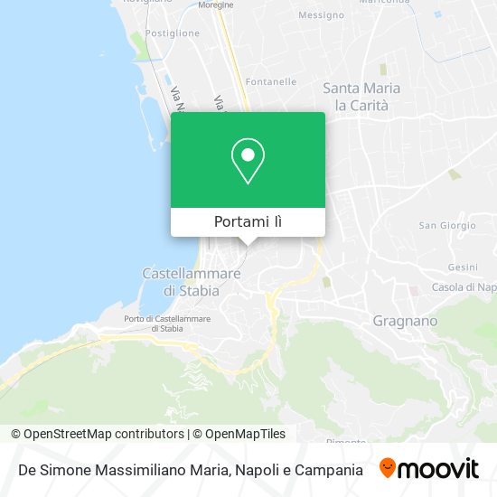 Mappa De Simone Massimiliano Maria