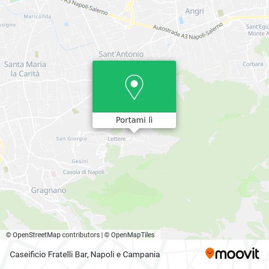 Mappa Caseificio Fratelli Bar