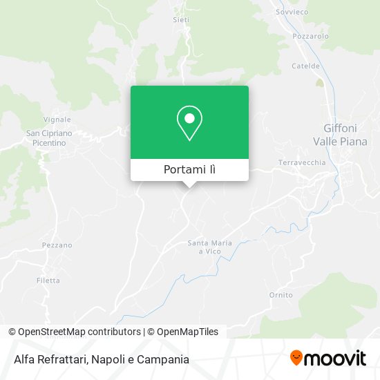 Mappa Alfa Refrattari