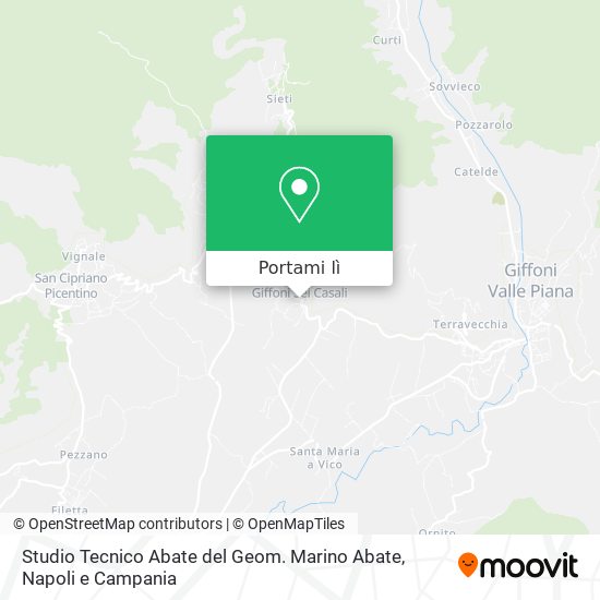 Mappa Studio Tecnico Abate del Geom. Marino Abate