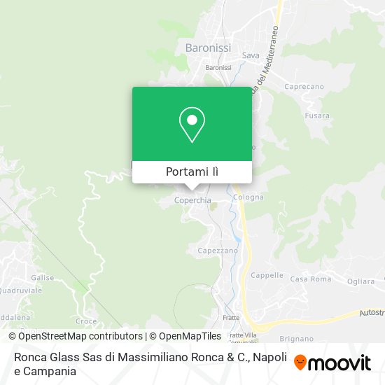 Mappa Ronca Glass Sas di Massimiliano Ronca & C.