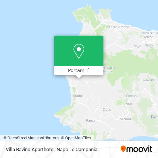 Mappa Villa Ravino Aparthotel