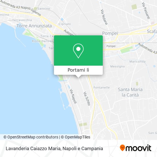 Mappa Lavanderia Caiazzo Maria