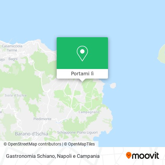 Mappa Gastronomia Schiano