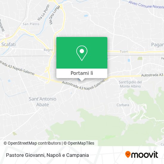 Mappa Pastore Giovanni