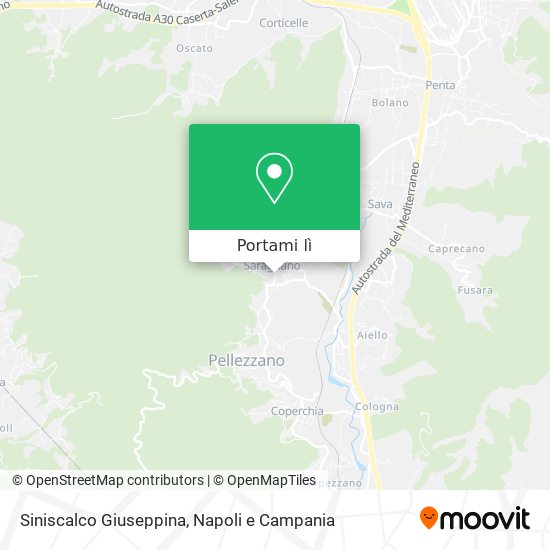 Mappa Siniscalco Giuseppina