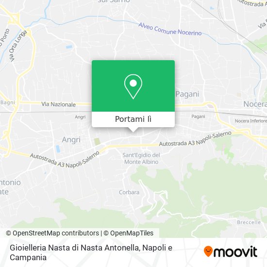 Mappa Gioielleria Nasta di Nasta Antonella