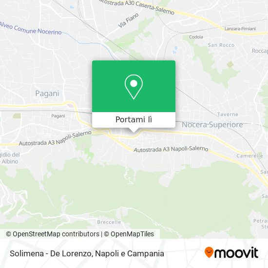 Mappa Solimena - De Lorenzo
