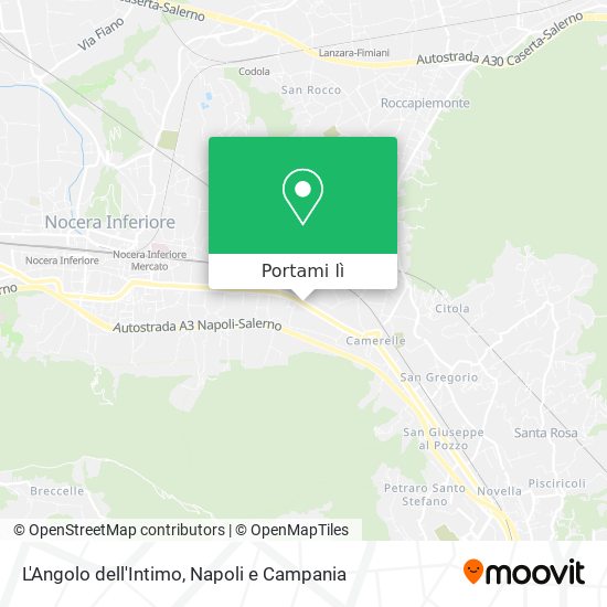 Mappa L'Angolo dell'Intimo