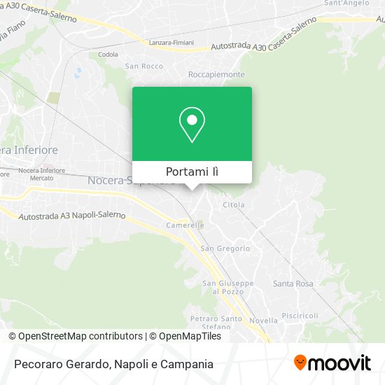 Mappa Pecoraro Gerardo